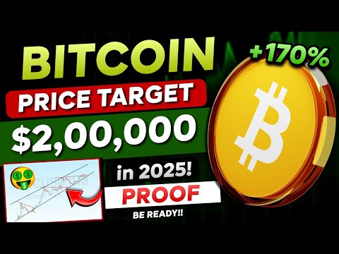 🛑 Bitcoin will Hit $200K in 2025 - With PROOF!! | Bitcoin BULL RUN Price Target | Bitcoin PUMP