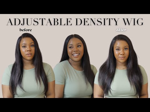 YOU CAN ADJUST THE DENSITY OF THIS WIG| PRECUT HD LACE FRONTAL FT LUVWIN HAIR