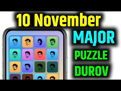 10 November Major puzzle durov Solved Today | Major Daily combo card 10 November Major puzzle durov