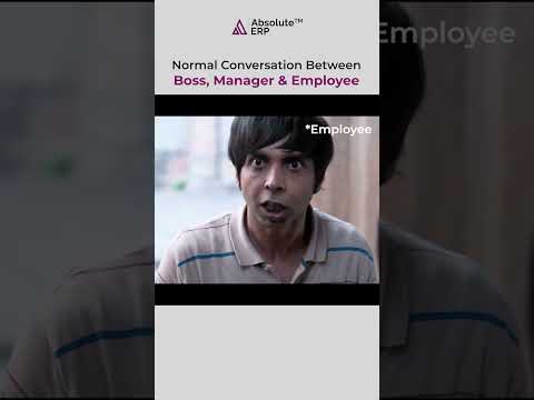 Normal Conversation | Boss, Manager & Employee | Stree 2 #memes #meme #shorts #stree2 #absoluteerp