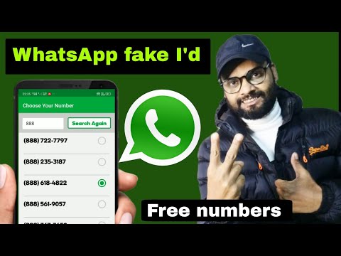 WhatsApp fake account | how to create WhatsApp fake I'd | WhatsApp fake account kaise banye new apps