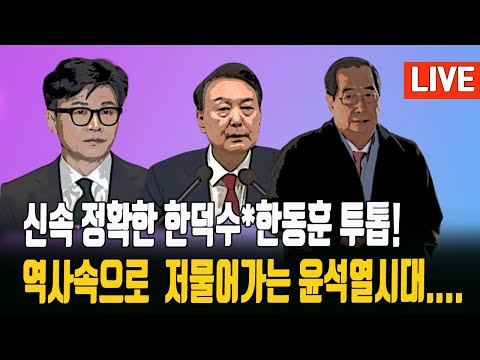 다사다난 한, 24시간 총정리(공개,비공개포함)/한*한투톱 전망은?/ 2024.12.08. [황경구시사파이터]