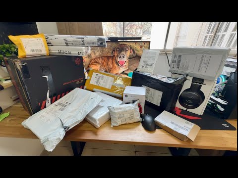 Mega Unboxing Compras do Aliexpress e Peças do PC xeon