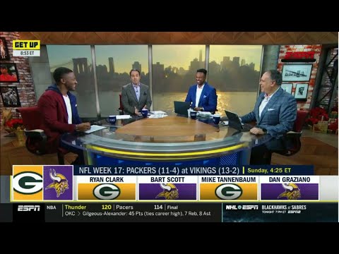 GET UP | "Jordan Love need to prove he can beat top competitors" - Ryan Clark on Packers vs Vikings