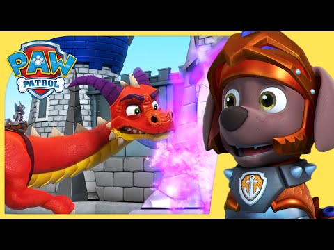 The BEST Rescue Knights Moments | PAW Patrol Compilation | Cartoons for Kids