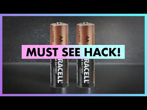 Best battery test hack! Battery bounce check - how to test aa battery life