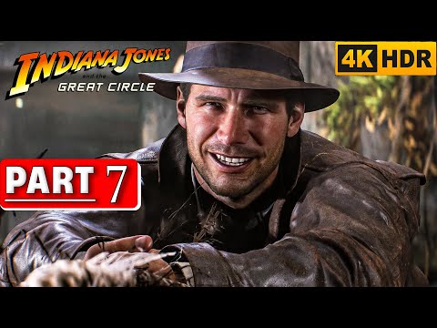 Noah's Ark | Indiana Jones and the Great Circle Gameplay Walkthrough Part 7 [4K 60FPS]