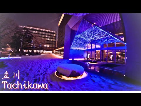 [Snow Day] Tachikawa walk Tachikawa【snow walk】