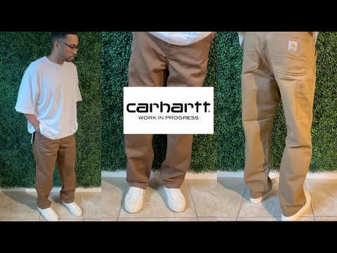 Carhartt WIP- Master Pants, Simple Pants, Double Knees (differences+sizing)