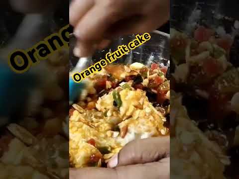 Orenge fruit cake #cooking short#subscribe @laasyamudupu2104