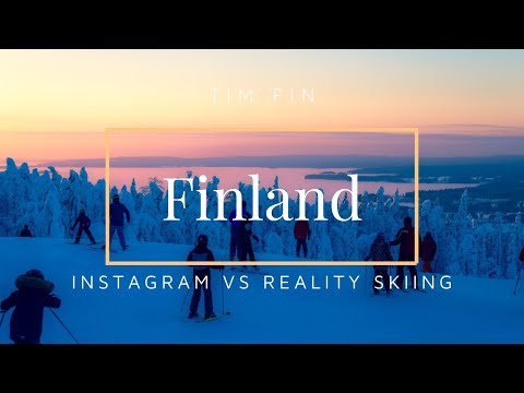 We went to the viral snowy ski resort in Finland to see what it's like