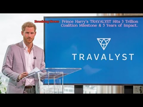 Prince Harry’s Travalyst is possibly one of his most successful projects, right?