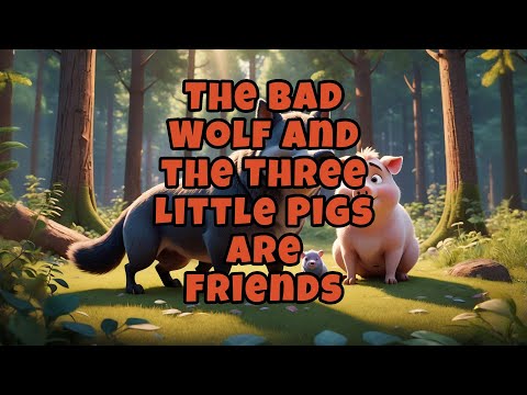 The Bad Wolf and the Three Little Pigs are Friends | Kids Creations | 大野狼與三隻小豬是朋友 | 悪いオオカミと三匹の豚は友達です