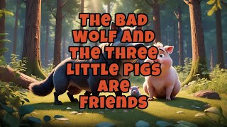 The Bad Wolf and the Three Little Pigs are Friends | Kids Creations | 大野狼與三隻小豬是朋友 | 悪いオオカミと三匹の豚は友達です