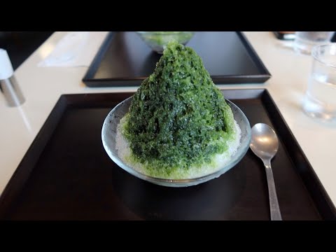 🍧🍧東京お見合いの聖地トラヤトウキョウで宇治金時🍧🍧