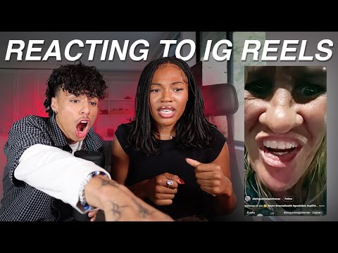 REACTING TO IG REELS FT LARRAY