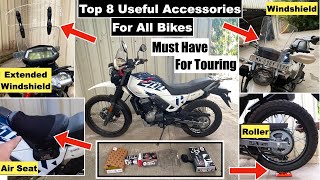 TOP 8 ULTIMATE BIKE ACCESSORIES YOU MUST BUY RIGHT NOW | Best Prices | Make Rides Easy & Comfortable