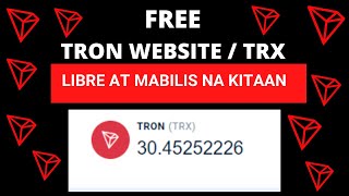 EARN FREE TRON/TRX USING THIS  WEBSITE II NO INVESTMENT NEEDED