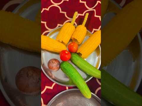 #mekachaat 🌽🍅🥒🧅 #youtubeshortsviral 😍😋 #foodclips #shorts #youtubeshorts