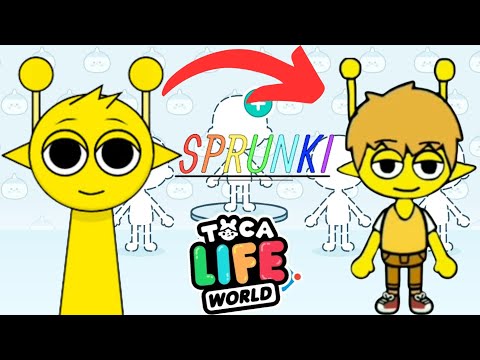 SPRUNKI: SIMON in TOCA BOCA / incredibox - sprunki mix: fun time