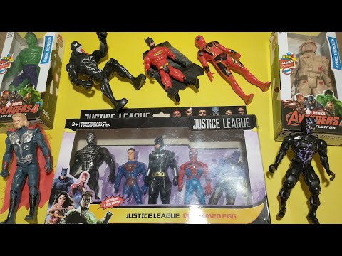 AVENGERS TOYS/Action Figure/Unboxing/Cheap Price/Ironman/Thor/Hulk/Captain America/Spiderman/Toys