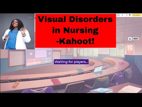 Visual Disorders for NCLEX, ATI and HESI