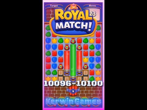 Royal Match Level 10096 10097 10098 10099 10100 - No Boosters Gameplay