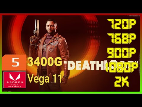 Deathloop | Ryzen 5 3400G Vega 11 2x8 (2666MHz) 16GB RAM