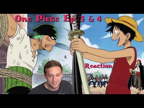 One Piece Ep. 3&4 Reaction Review | Morgan Vs Luffy and Shanks Introduction!