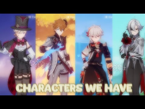 | Genshin Characters We Have | Trend | Ver. 4.8 | Ft. Yon, RoseyGoldie, and SmegLisa |