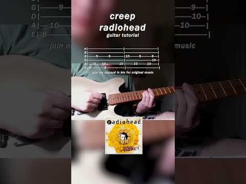 Creep Radiohead Guitar Lesson #creepradiohead #guitarcover #guitarlesson