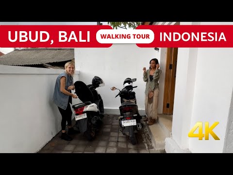 Explore Ubud Bali Indonesia 2024 🇮🇩 Walking tour 4K