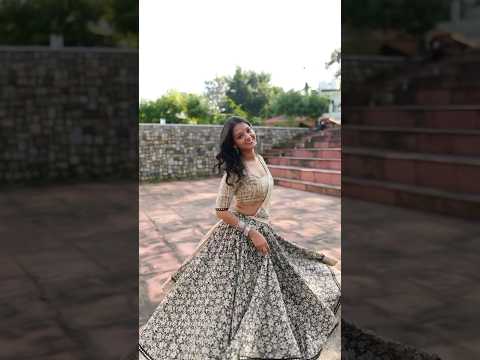 Grey Lehenga for  Navratri ♥️TyoharApkeSath 😍grey lehenga for festivals  #navratri