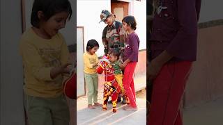 Indian army soldier mother and Son love❤❤ village family life #shorts #viral #funny #maa #army