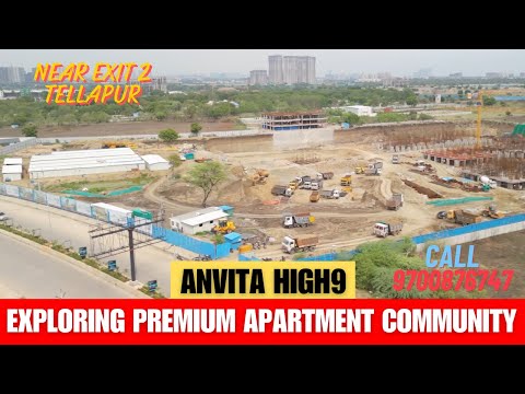 Anvita High9 : Exploring Premium Apartment in Tellapur || Near Radial Road 7 || Tellapur Flats