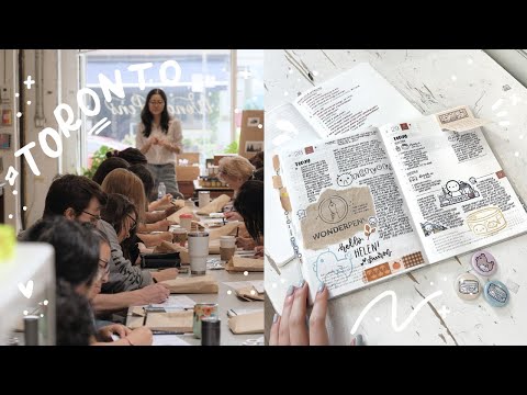 I Taught A Doodling & Journaling Workshop 🥹 | Wonder Pens, Toronto Vlog