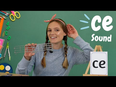 'ce' Sound | Learn Phonics | 'ce' Makes 's' Words | Learn to Read | British Teacher | Digraph