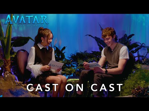 Avatar: The Way of Water | Cast on Cast - Trinity Jo-Li Bliss and Jack Champion