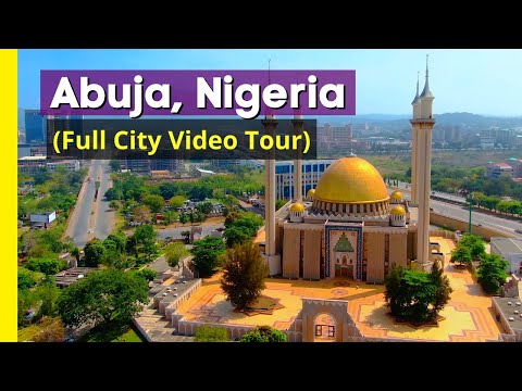 Abuja, Nigeria in 2022: (FULL CITY) 4K Walking Tour