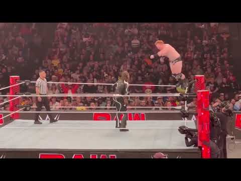 Sheamus vs Shinsuke Nakamura - WWE RAW