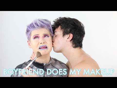 Boyfriend does my makeup two years later