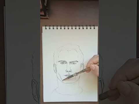 Try sketching Superman, Henry Cavill #shorts