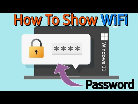 How to Show WiFi Password In Windows 11 | Show WiFi Password 💥