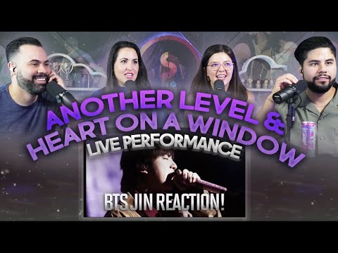 Jin of BTS "Another level & Heart on the Window" - These songs live are INCREDIBLE! 😮 |Couples React