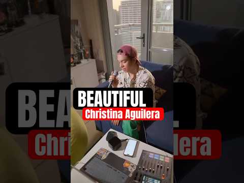 Jamming on @ChristinaAguilera’s #Beautiful #vocals