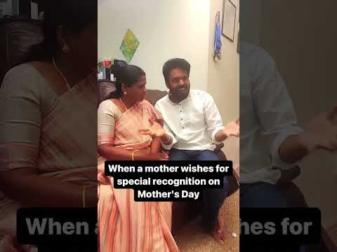 Happy Mother’s Day to all mothers! 😀ஆனா எல்லாப் பெருமையும் பொறுமை காத்த பிள்ளைகளுக்கே!!