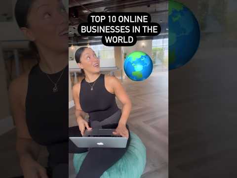 Top 10 Online Businesses in the World  🌎 | #onlinebusiness