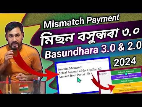 Payment Issues/Payment Mismatch/Mission Basundhara 3.0/How to Apply Grievance for Patta Review 2024