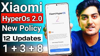 Xiaomi HyperOs 2.0 New Policy Updated With 1 + 3 + 8 Pattern | Good News 💕