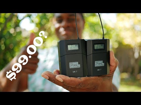 $99.00 Wireless mic? full test of the Pixel MK7